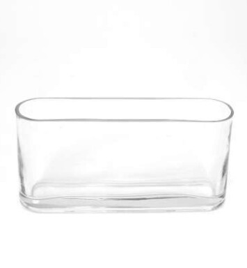 Glass Oblong Vase 1